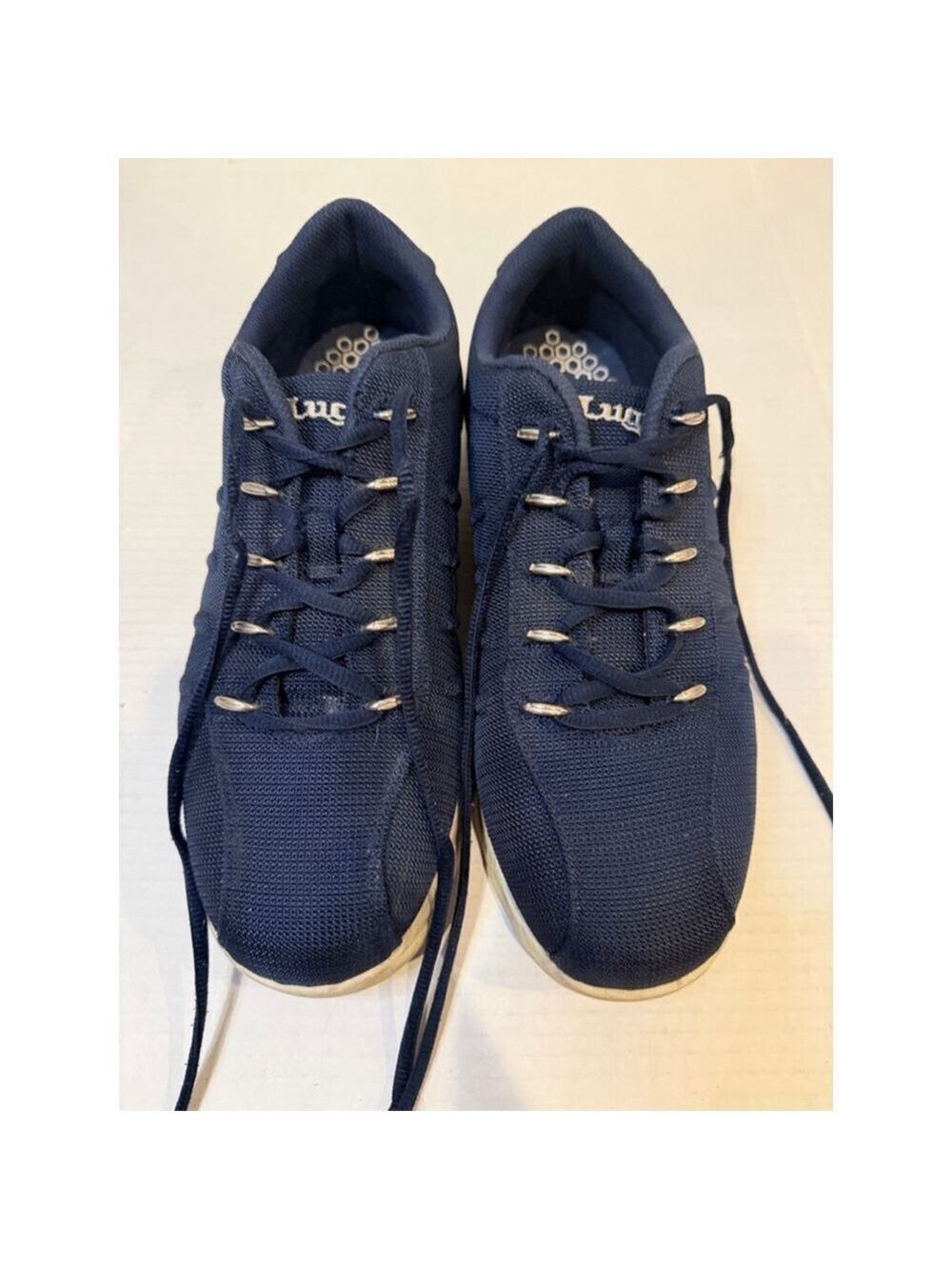 Lugz Mens Navy Blue Sneakers Size 11